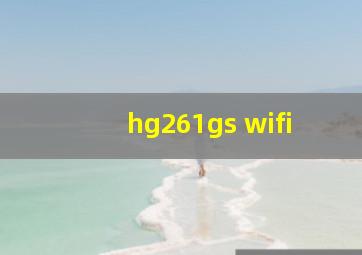 hg261gs wifi